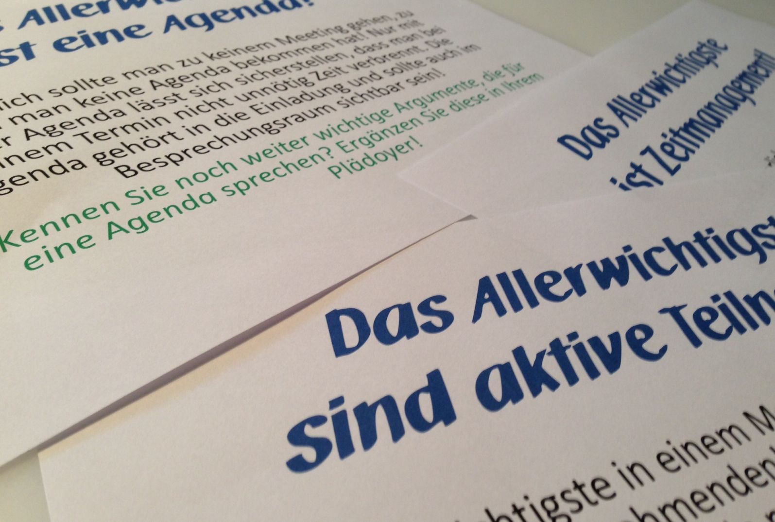 Methode “Abschlussplädoyer”